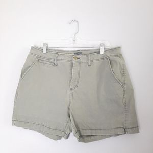 Spruce & Market Olive Green High Rise Shorts